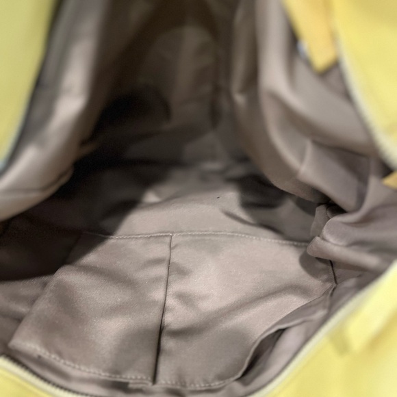 Coach Gallery East West yellow patent leather pleated tote - Picture 9 of 9